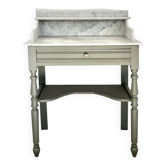 Antique dressing table with marble top