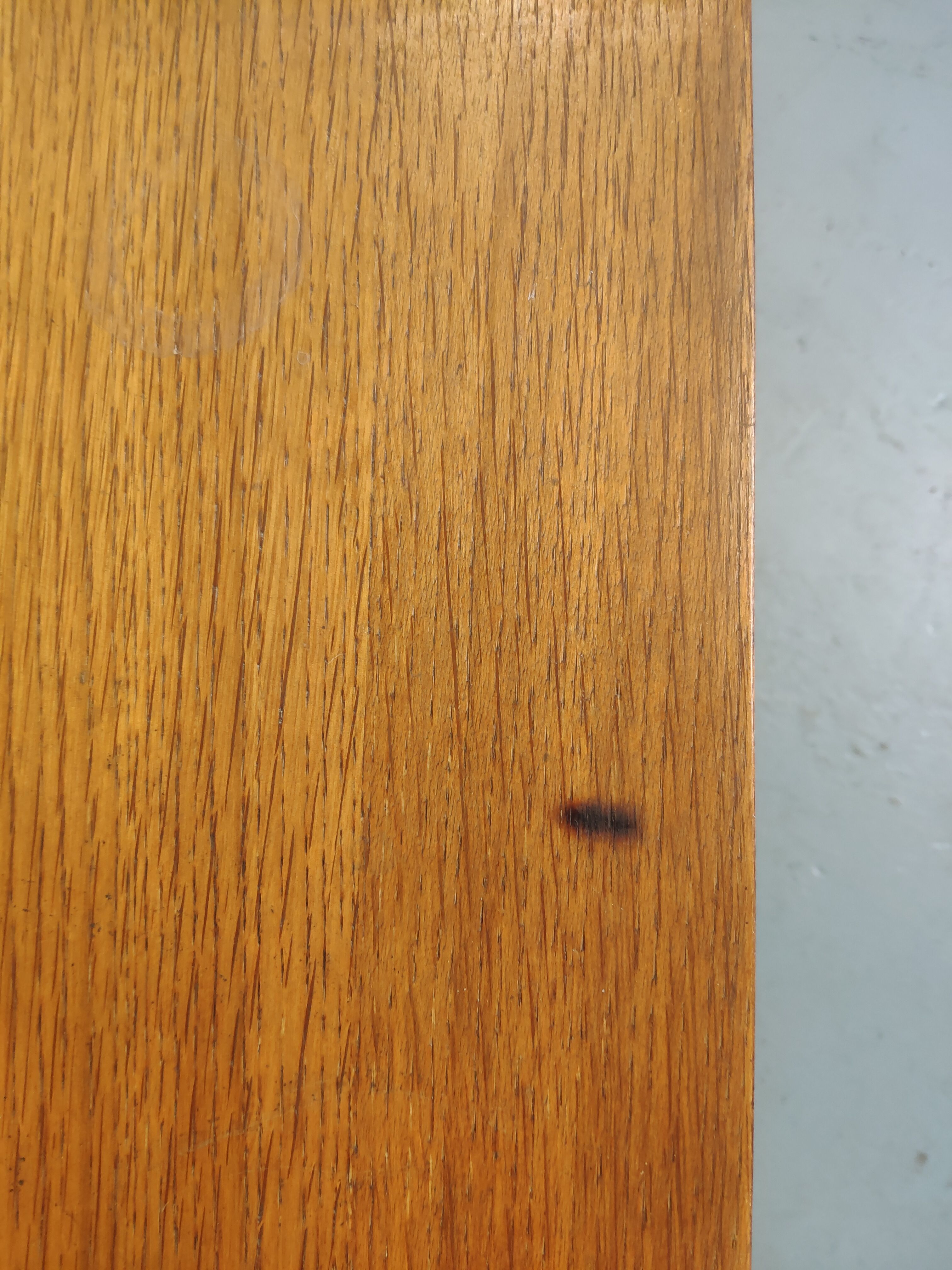 Wooden coffee table with top