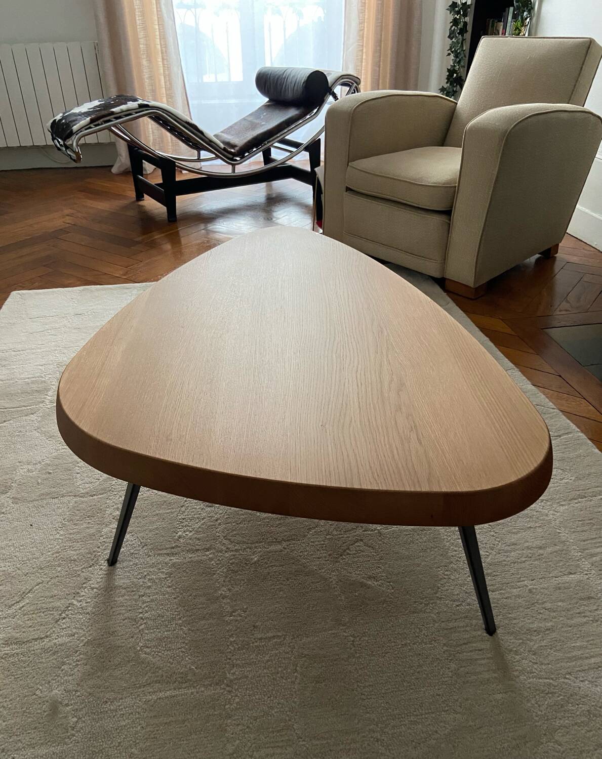 “Mexico 527” coffee table by Charlotte Perriand (Cassina)