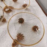 Set of 8 bowls from moser-millot cristallerie by karlsbad.