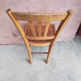 Duo of bistro chairs