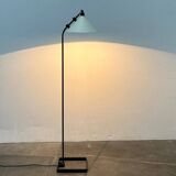 Modern minimalist Danish floor lamp from the mid-century, 1960s.