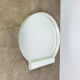 Ypperlig mirror Ikea x Hay, white metal frame