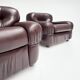 Fauteuil lounge italien attribué à Sapporo, années 1970