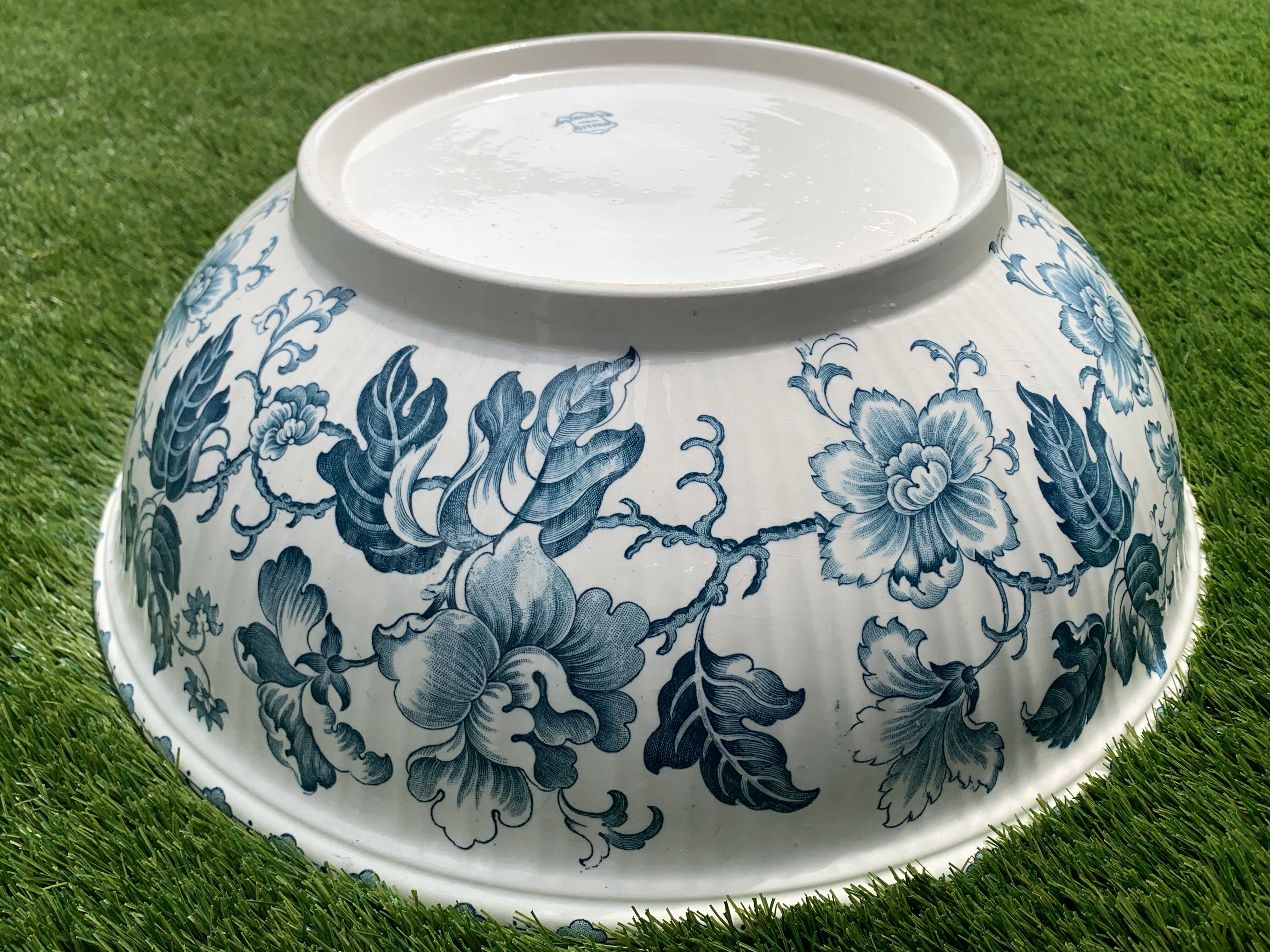 Bowl in Longwy earthenware, lemon model