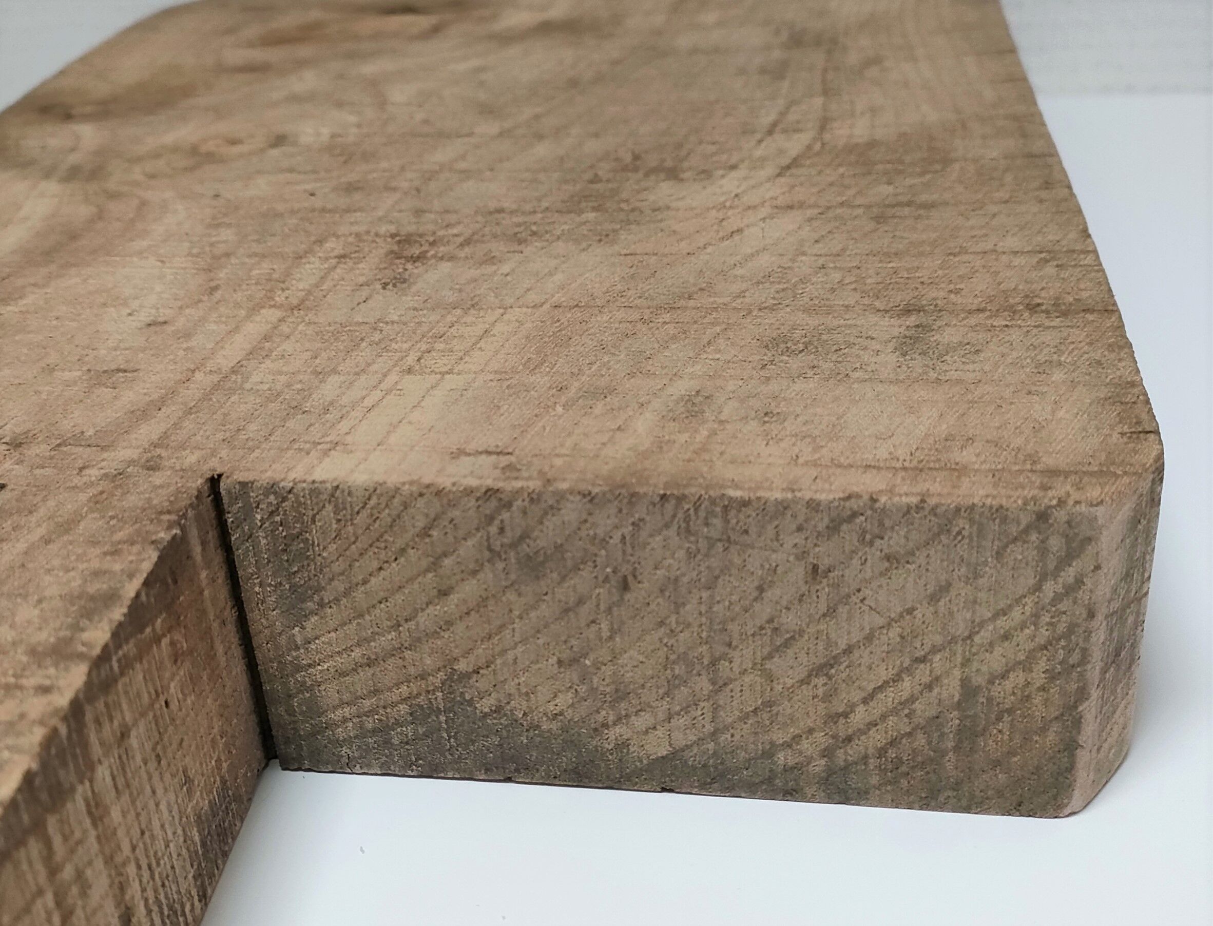 Cutting board XXL log early XXth H. 59 cm
