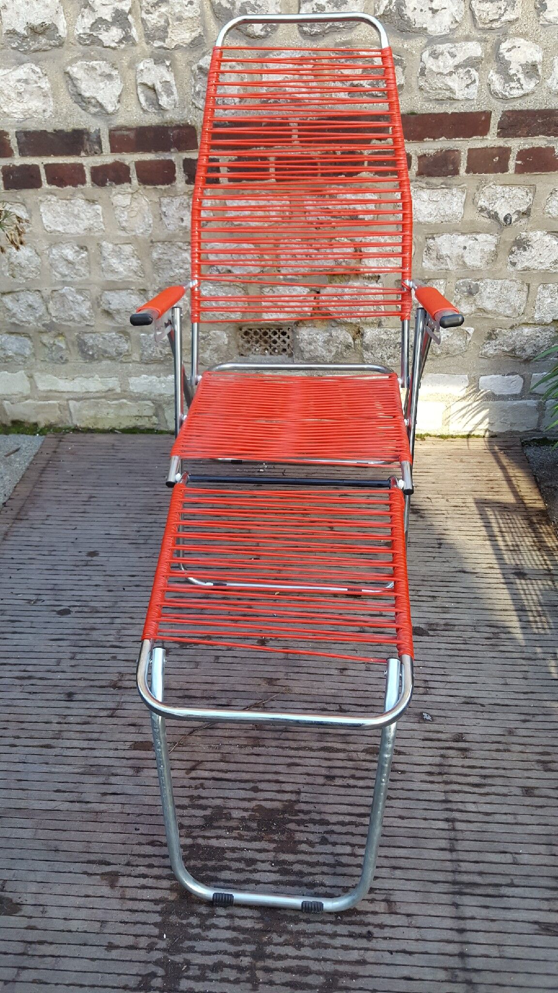 Chaise longue scoubidou