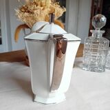 Art deco teapot and sugar pot service