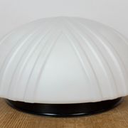 Vintage Wall Or Ceiling Light with Milk Glass, 1970s