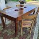 Table de ferme vintage