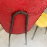 Pair of chairs skaï 1950/60
