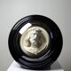 Religious wall medallion, old 19th century napoleon III style