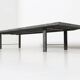 Rare brutalist Brazilian stone coffee table by Pia Manu, ca. 1960