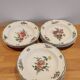 10 assiettes Villeroy&Boch anciennes fleurs