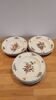10 assiettes Villeroy&Boch anciennes fleurs