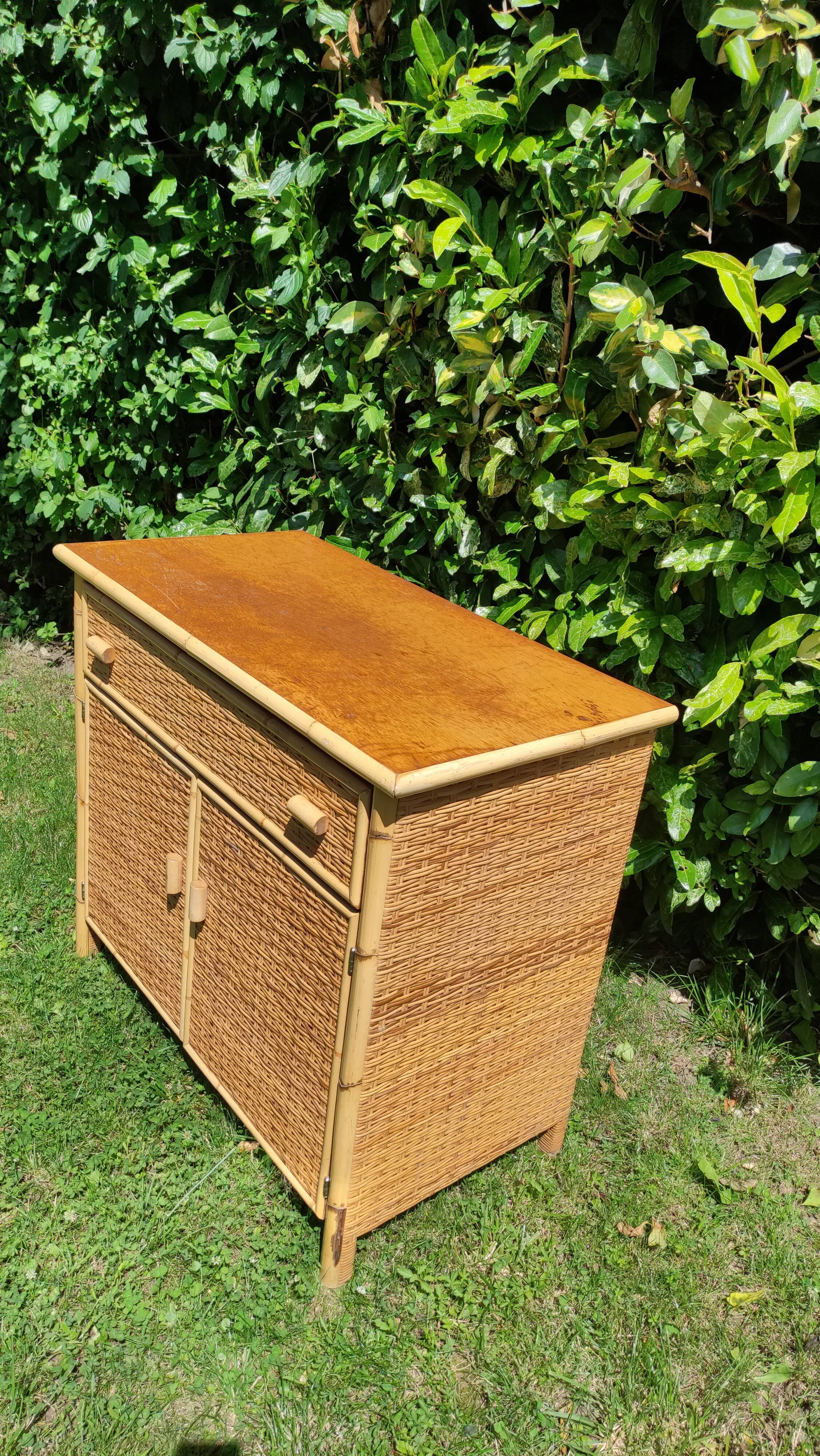 Vintage rattan and bamboo furniture