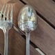 Set of 12 silver plated forks and 12 spoons 84g