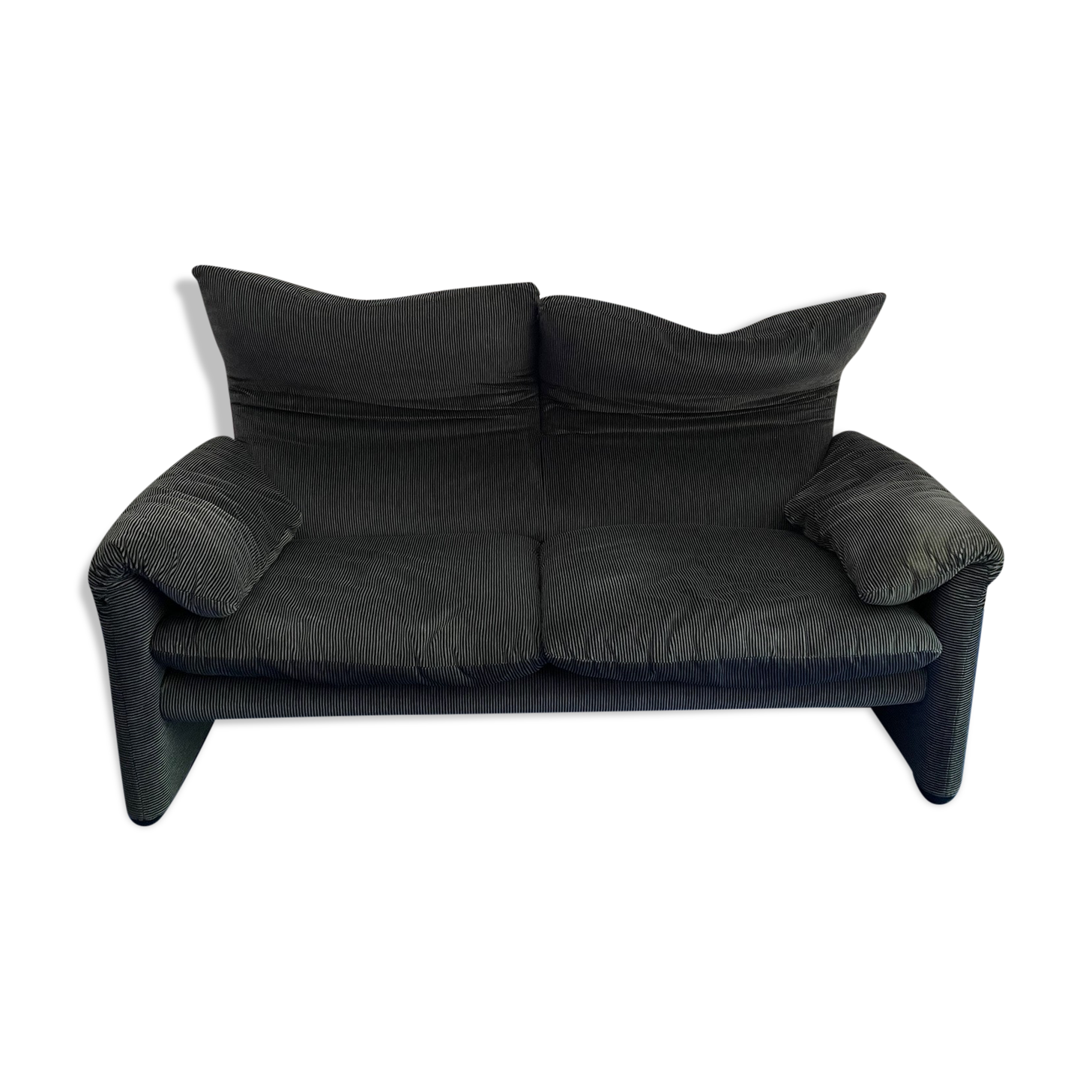 Sofa Maralunga 2 places edition Cassina 80s/90s