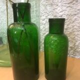 Vintage glass bottles 1960