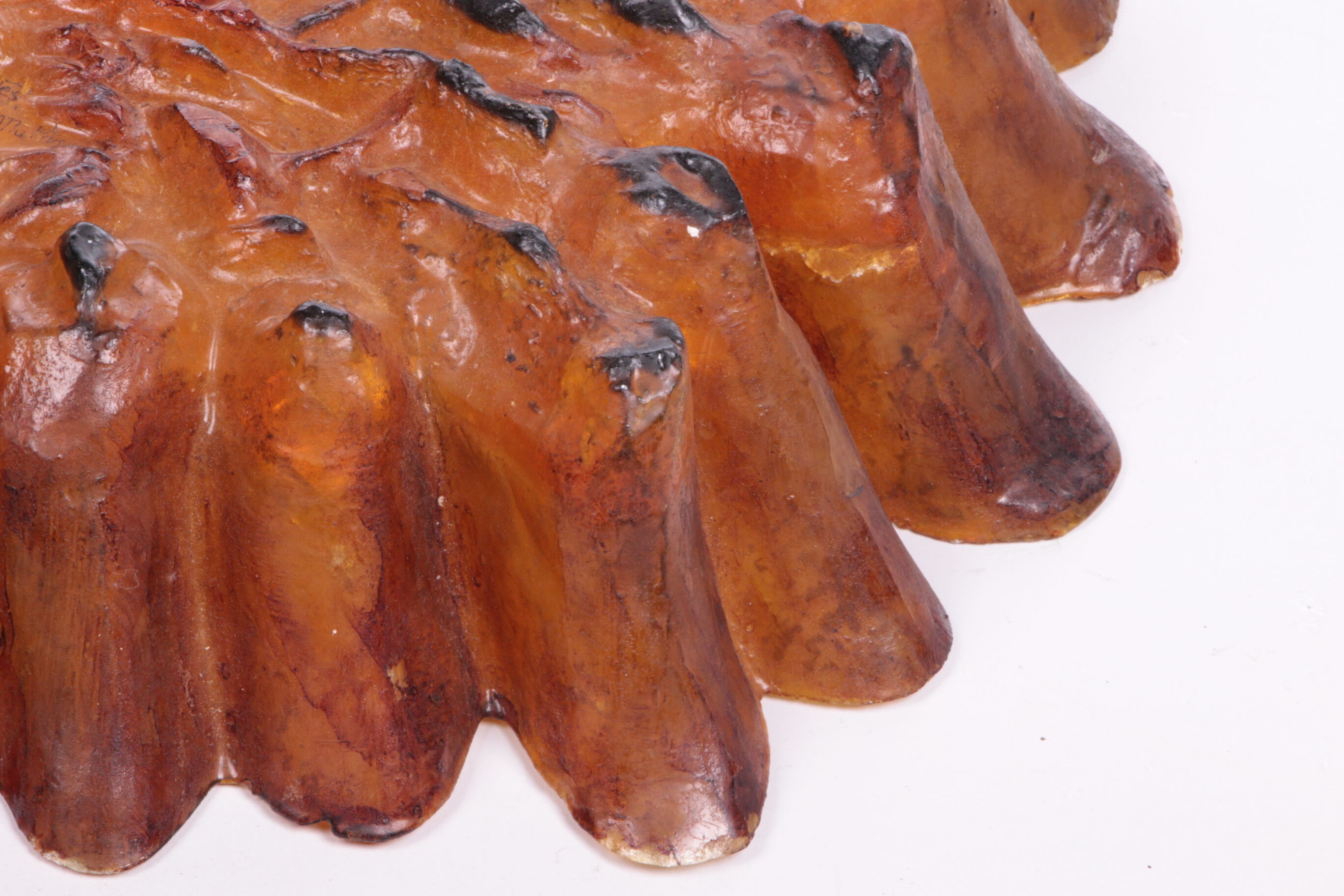 Wall decoration design by Matius made of resin 1970 France