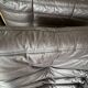Togo corner sofa in Indiana Ink leather (2 two-seater benches and 1 corner piece)