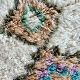 splendid new carpet in Berber wool beni ourain 140x205 cm