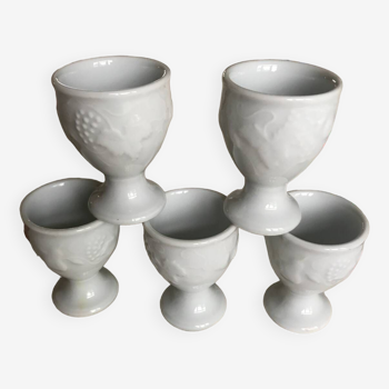 Set of 5 egg cups