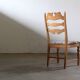 Chaises en chêne à dossier haut Razorblade vintage par Kjærnulf, années 1960, design danois