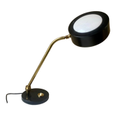 Lampe de bureau articulée Jumo 900 laiton vintage années 60