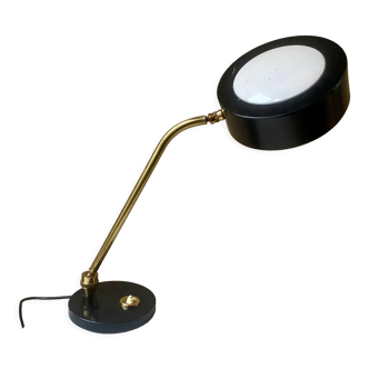 Articulated desk lamp Jumo 900 vintage brass 60s