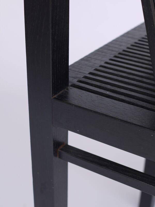 first Edition Slat Dining Chairs Par Ruud Jan Kokke, Années 1980, Set De 4