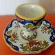 Coquetier en faience decor Rouen