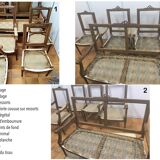 Former Louis XVI bench fully restored