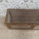 Antique shop display cabinet in oak (renovated)