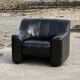 De Sede DS 44 armchair, 1970s, black leather.