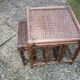 Tables gigognes en bambou et rotin