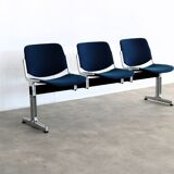 Vintage bench | waiting room bench | 1970s | Castelli