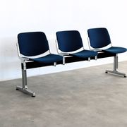 Vintage bench | waiting room bench | 1970s | Castelli