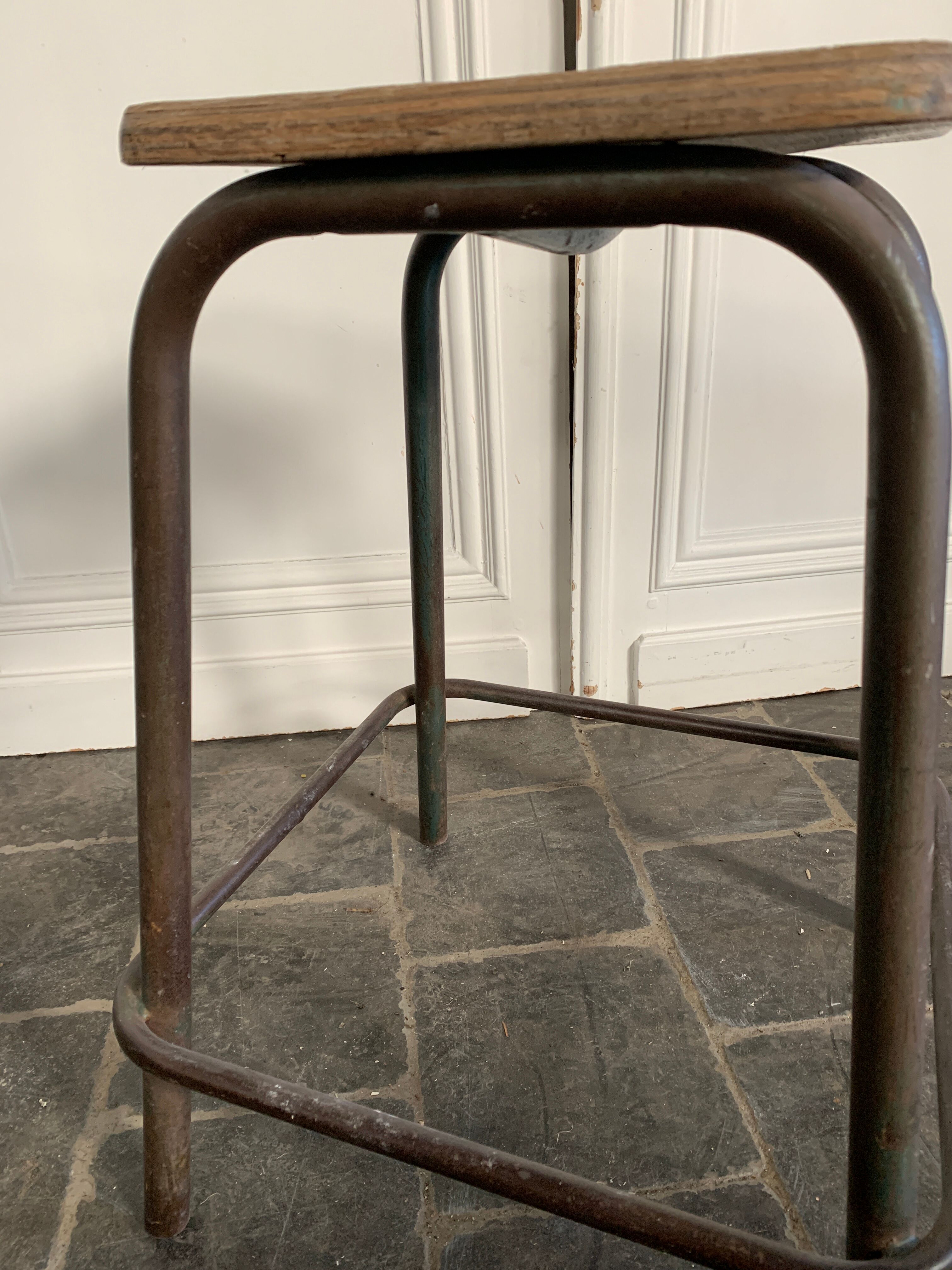 Old workshop stool