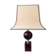 Lacquered table lamp Philippe Barbier years 1970