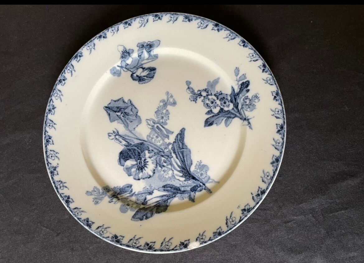 Dessert plates Sarreguemines model Stella