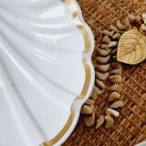 Empty porcelain pocket shell shape