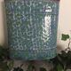 Old enamelled sheet metal wall fountain