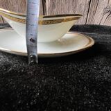 Limoges porcelain sauceboat