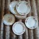 21 mismatched vintage dessert plates