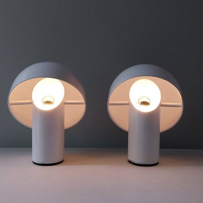 Set of two Italian table lamps from the 70s