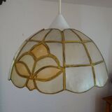 Mosaic mother-of-pearl pendant