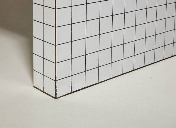 Table à manger Quaderna rare, première édition, par Superstudio Italie, 1969