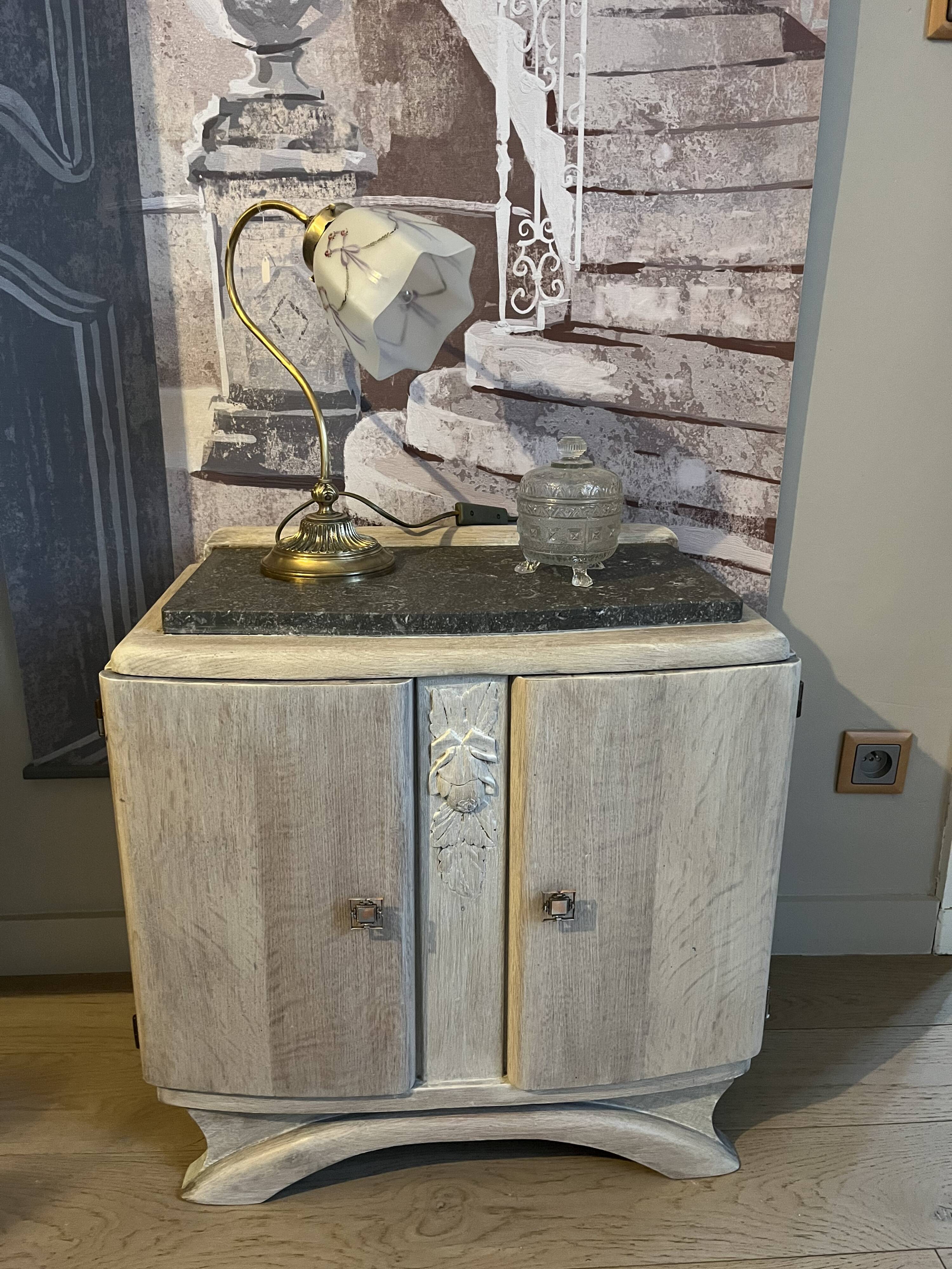 Art Deco bedside table
