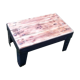 Table-basse industrielle en métal et bois